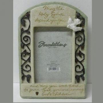 Foundations Confirmation Dove Photo Frame