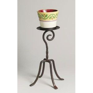 Jim Shore Heartwood Creek Small Holly Cup Candle Holder