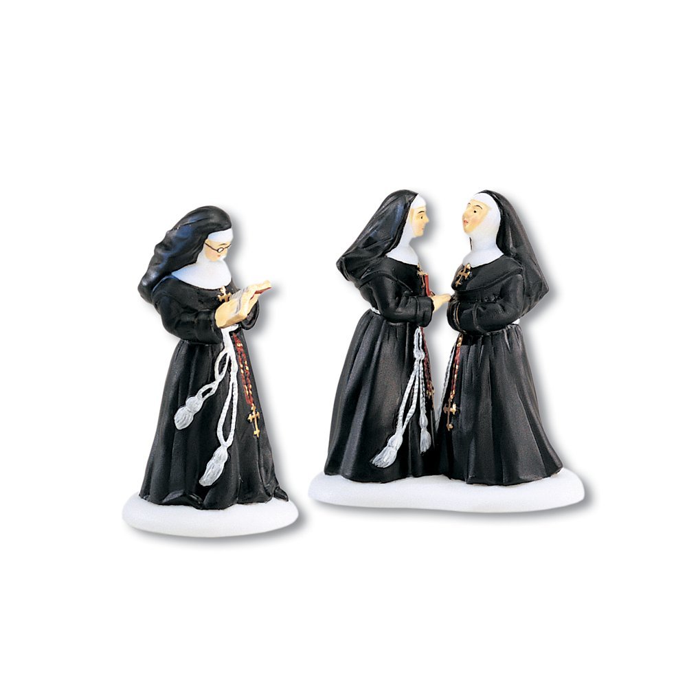 Department 56 Alpine Village Sisters of the Abbey Accessory Figurine