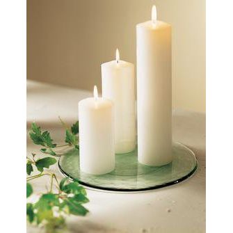 tag Candles & Accessories Siesta Pillar Plate
