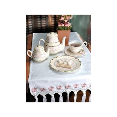Manual Woodworkers & Weavers Cottage Charm Ceramic Plates