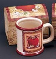 Crazy Mountain Apple Mug in Decorative Box