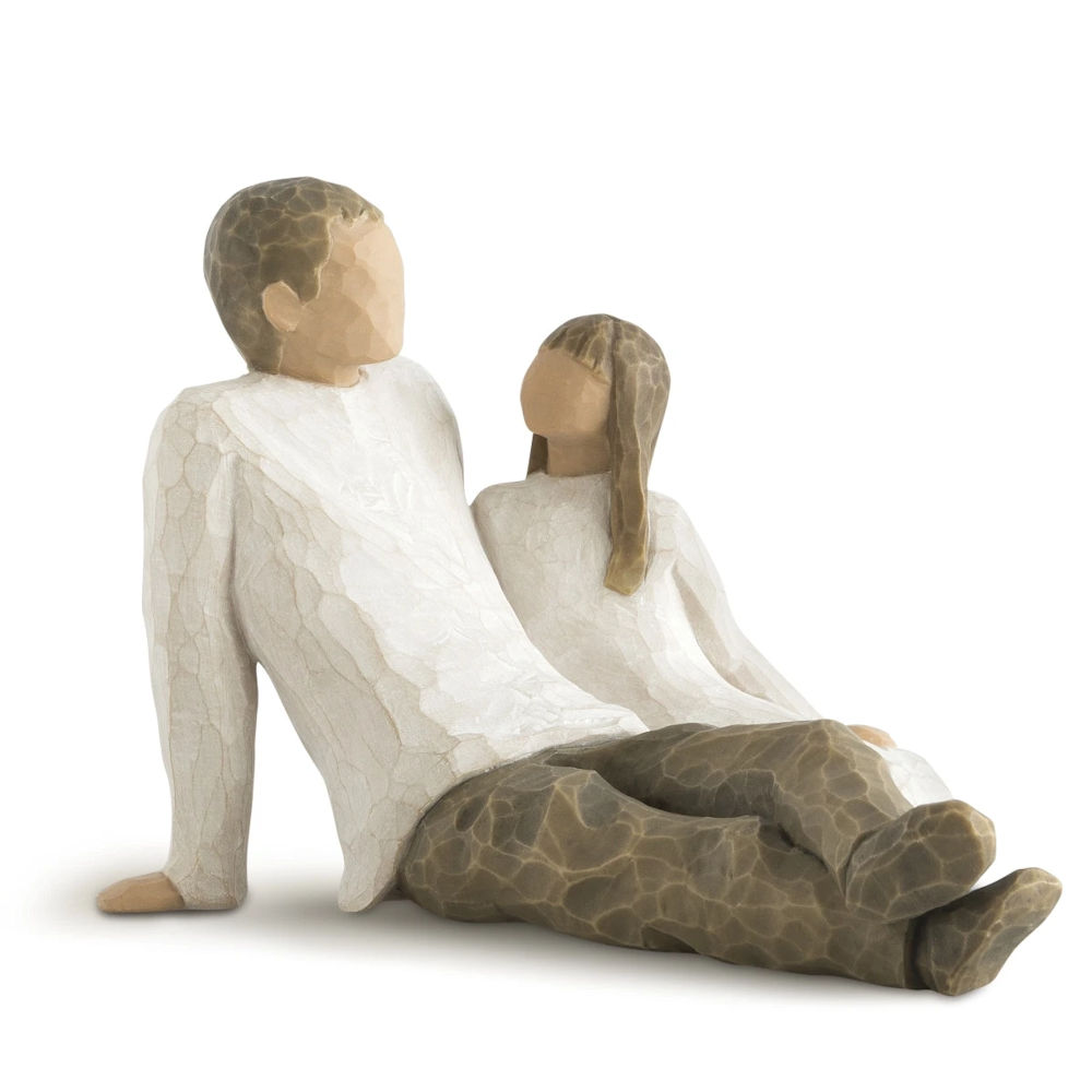 Willow Tree Father and Daughter Figurine
