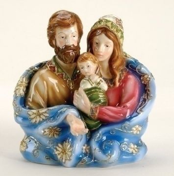 Roman Holy Family Figurine