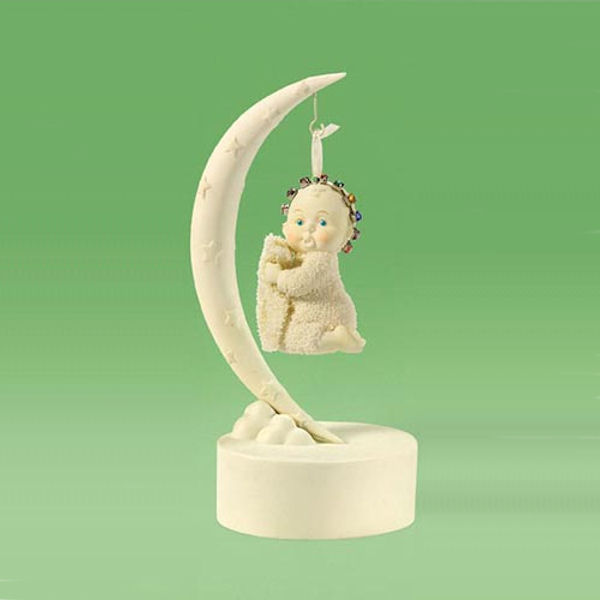 Snowbabies A Precious Gem Ornament with Moon Ornament Hanger