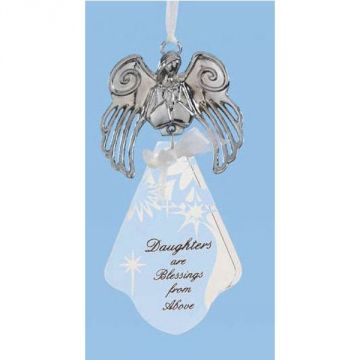 Silver Options Daughter Hanging Plaque