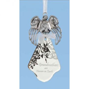 Silver Options Grandmother Hanging Plaque