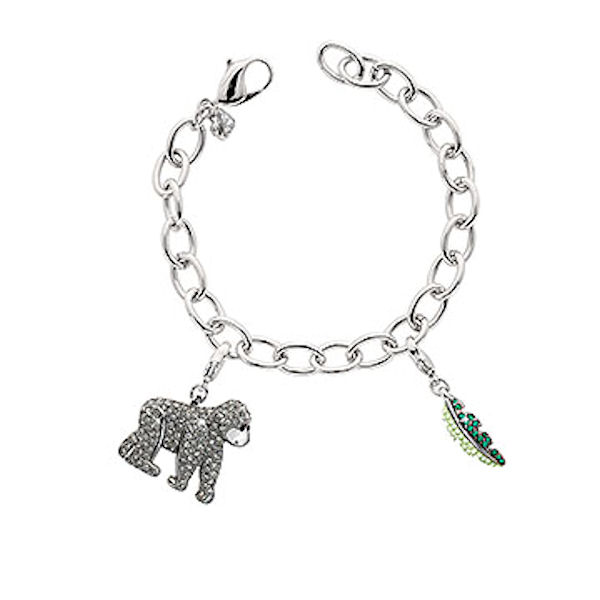 Swarovski 2009 Members Exclusive Gorilla Charm Bracelet