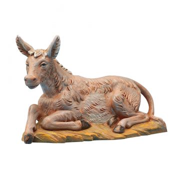 Fontanini Centennial Collection Seated Donkey Nativity Figurine