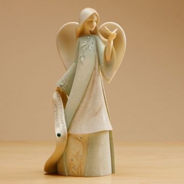 Foundations Monthly Birthstone Angels May Angel Figurine