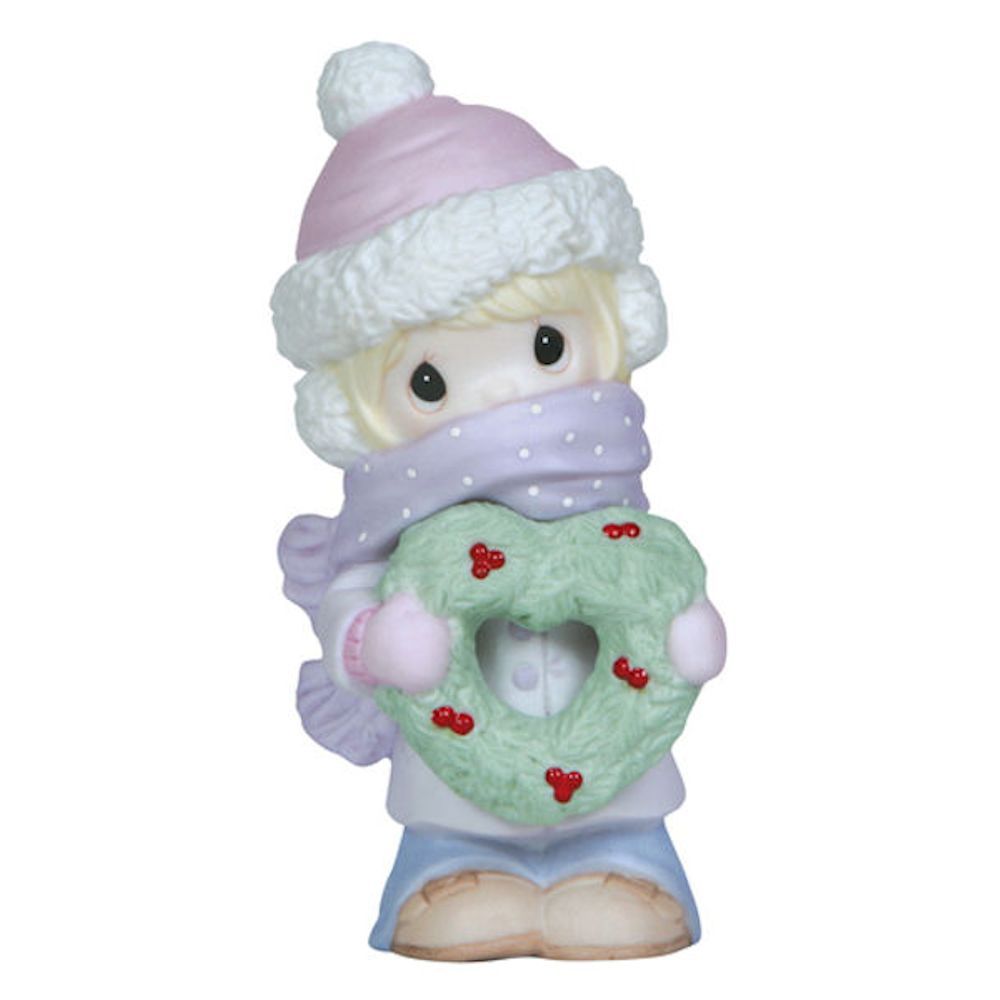 Precious Moments All Wrapped Up In The Season Figurine