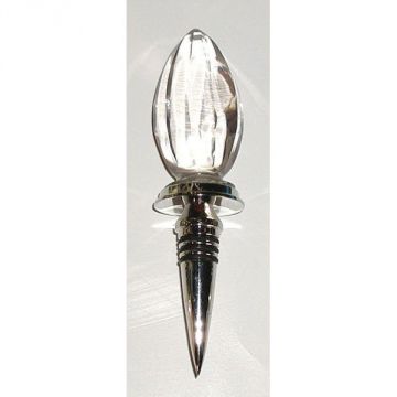 Cypress Home Clear Drop Wine Stopper