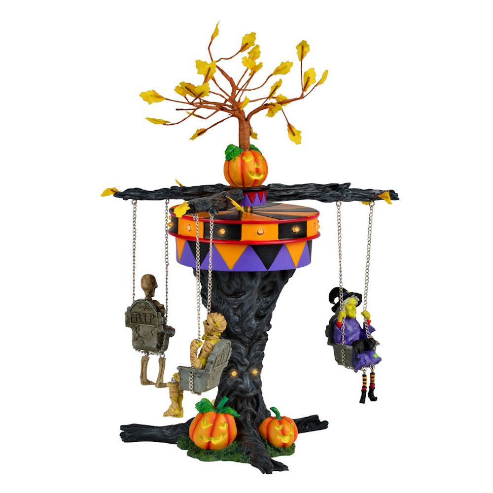 Department 56 Snow Village Halloween Swinging Ghoulies Accessory