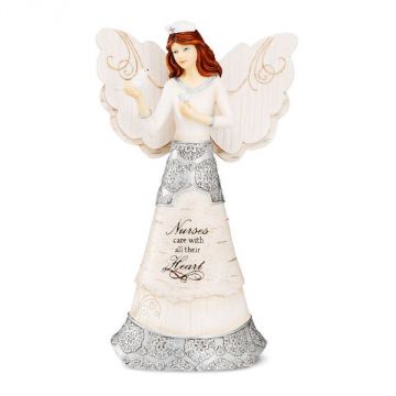 Pavilion Gift Elements Nurse 6" Angel Figurine
