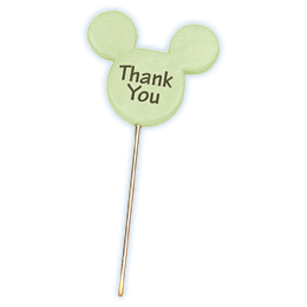 Precious Moments "Thank You" Disney Sign Post