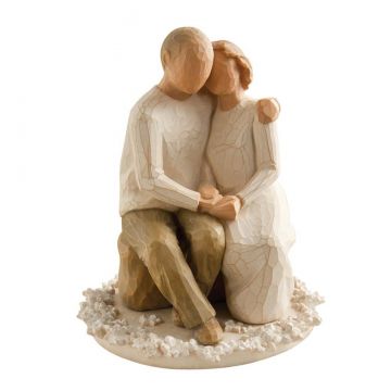 Willow Tree Love Ever Endures Anniversary Cake Topper