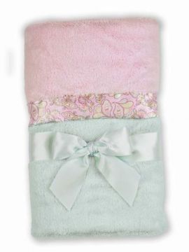 Bearington Baby Paisley Silky Soft Crib Blanket