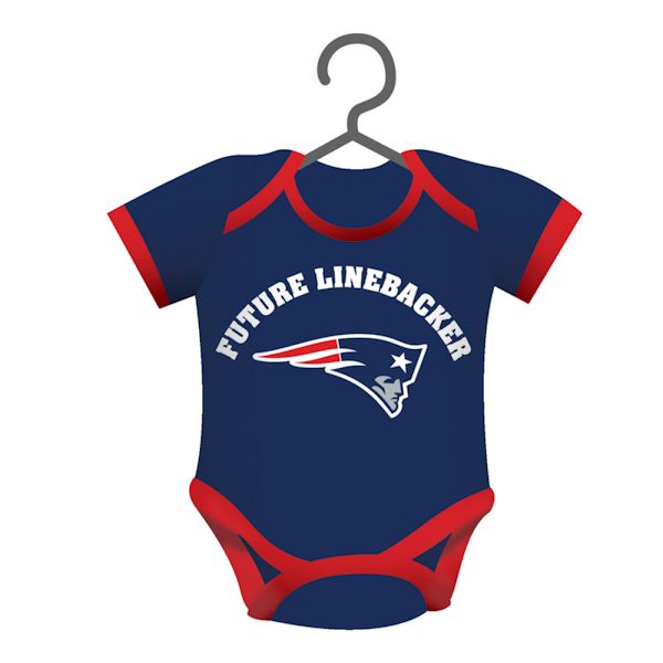Evergreen Team Sports America New England Patriots Baby Shirt Ornament