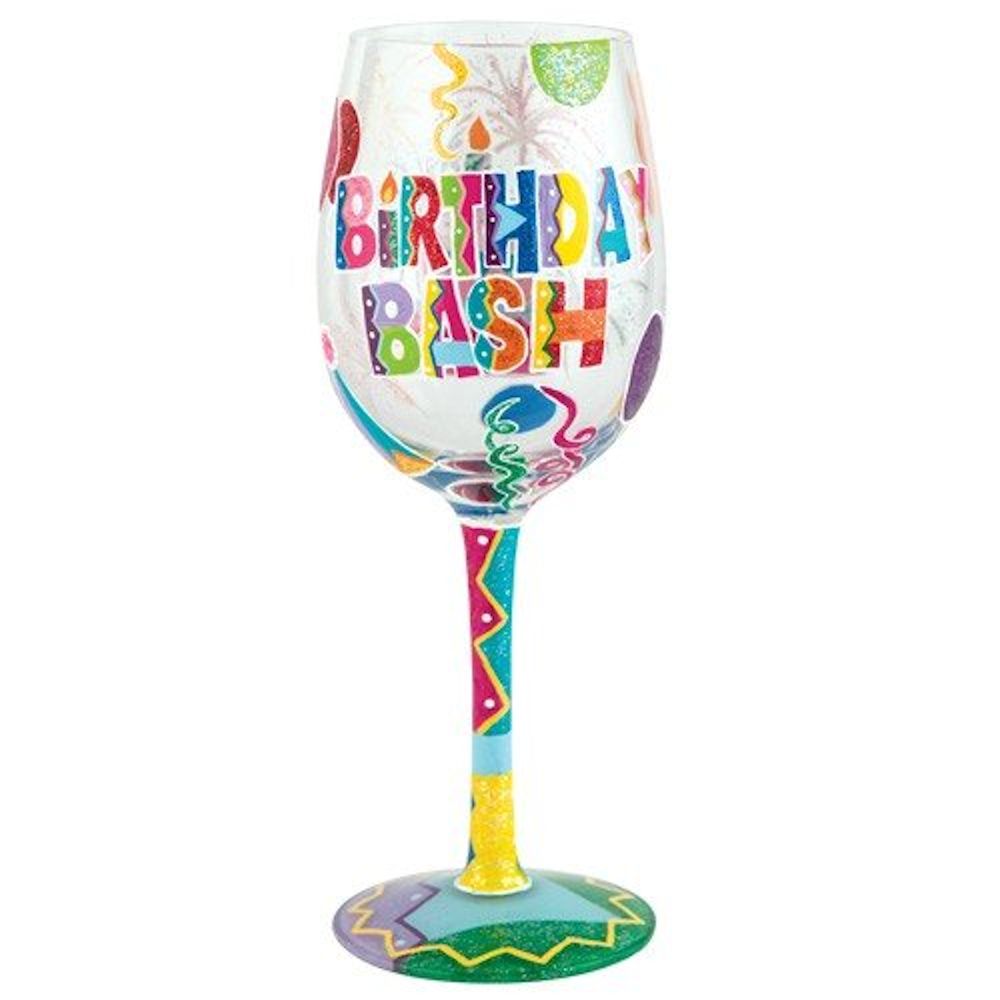 Lolita Birthday Bash Wine Glass
