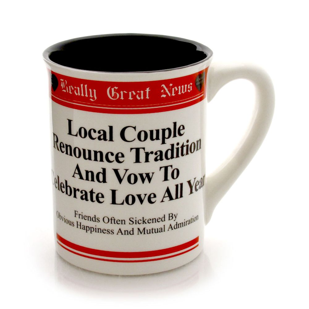 Really Great News Celebrate Love Mug