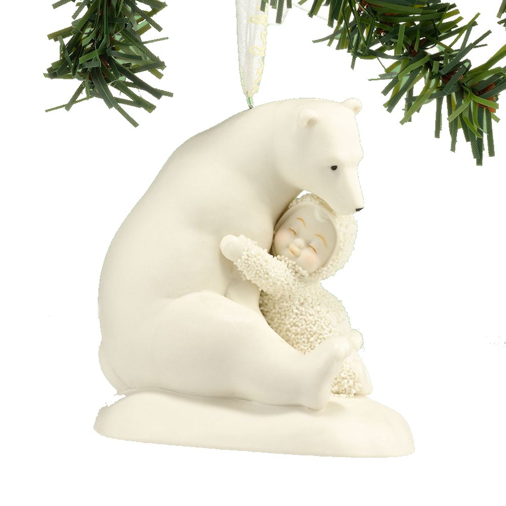 Snowbabies Celebrations Frosty Frolic Big Bear Hug Ornament