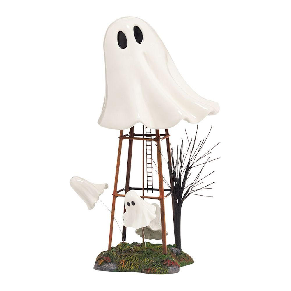 Department 56 Snow Village Halloween Haunted Water Tower Accessory