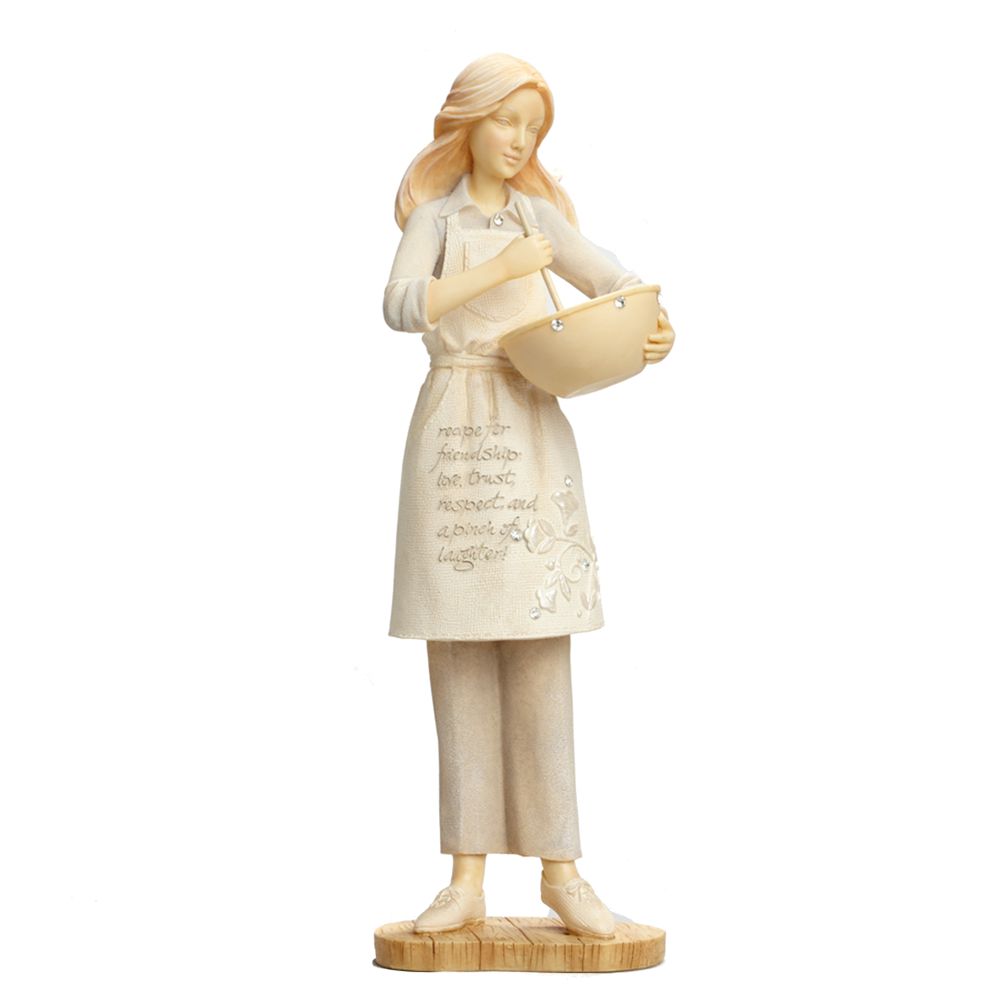Foundations Cooking Friendship Figurine