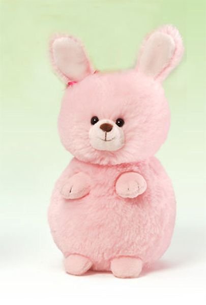 GUND Easter Puffers Pink Bunny Plush