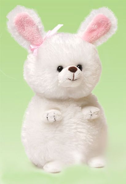 GUND Easter Puffers White Bunny Plush