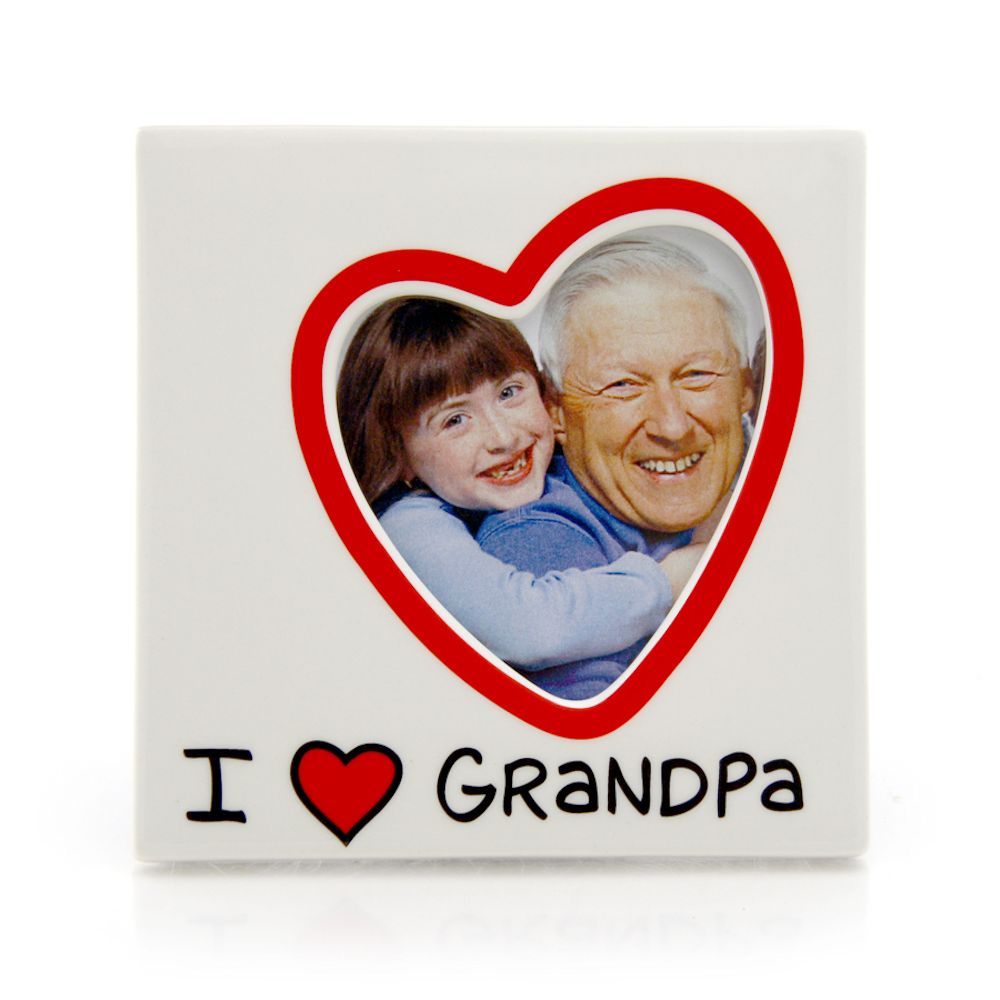 Our Name Is Mud Lorrie Veasey I Heart Grandpa Photo Frame