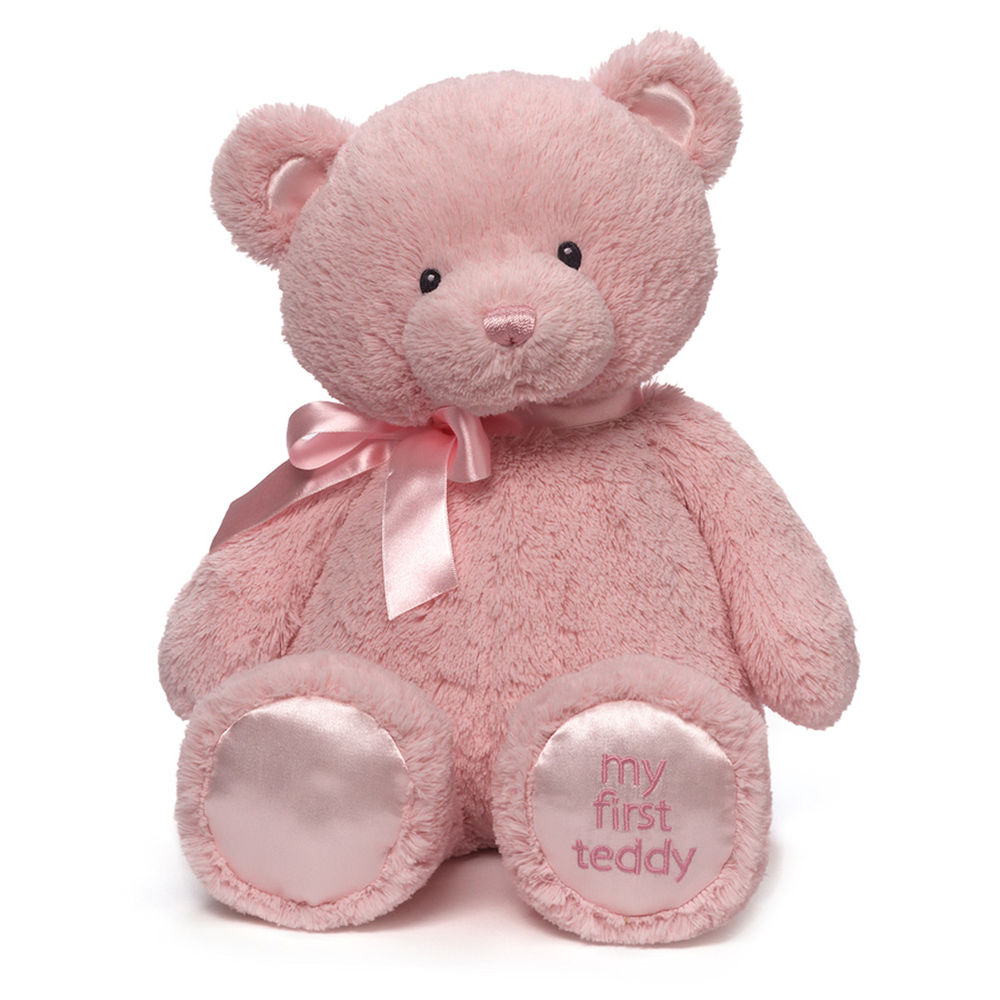 GUND babyGUND My 1st Teddy Bear Large Pink Plush