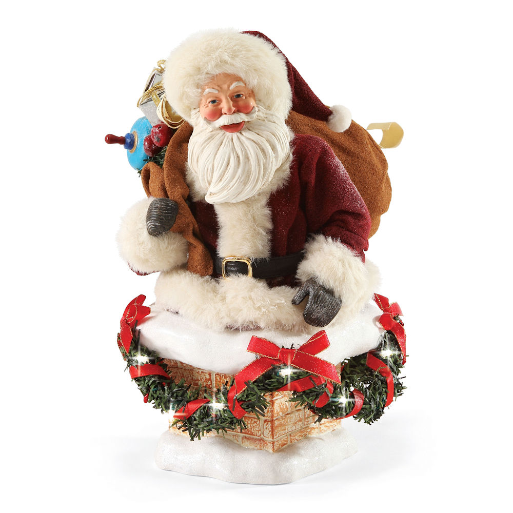 Possible Dreams Christmas Traditions Hurry Down The Chimney Santa