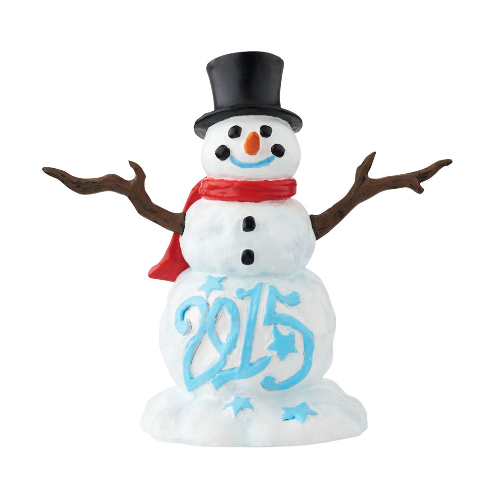 Department 56 Village Accessories Lucky The Snowman, 2015