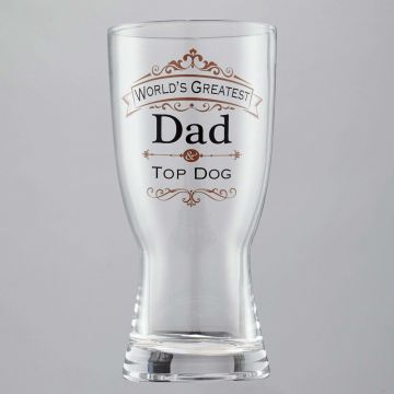 Insignia World's Greatest Dad Beer Glass