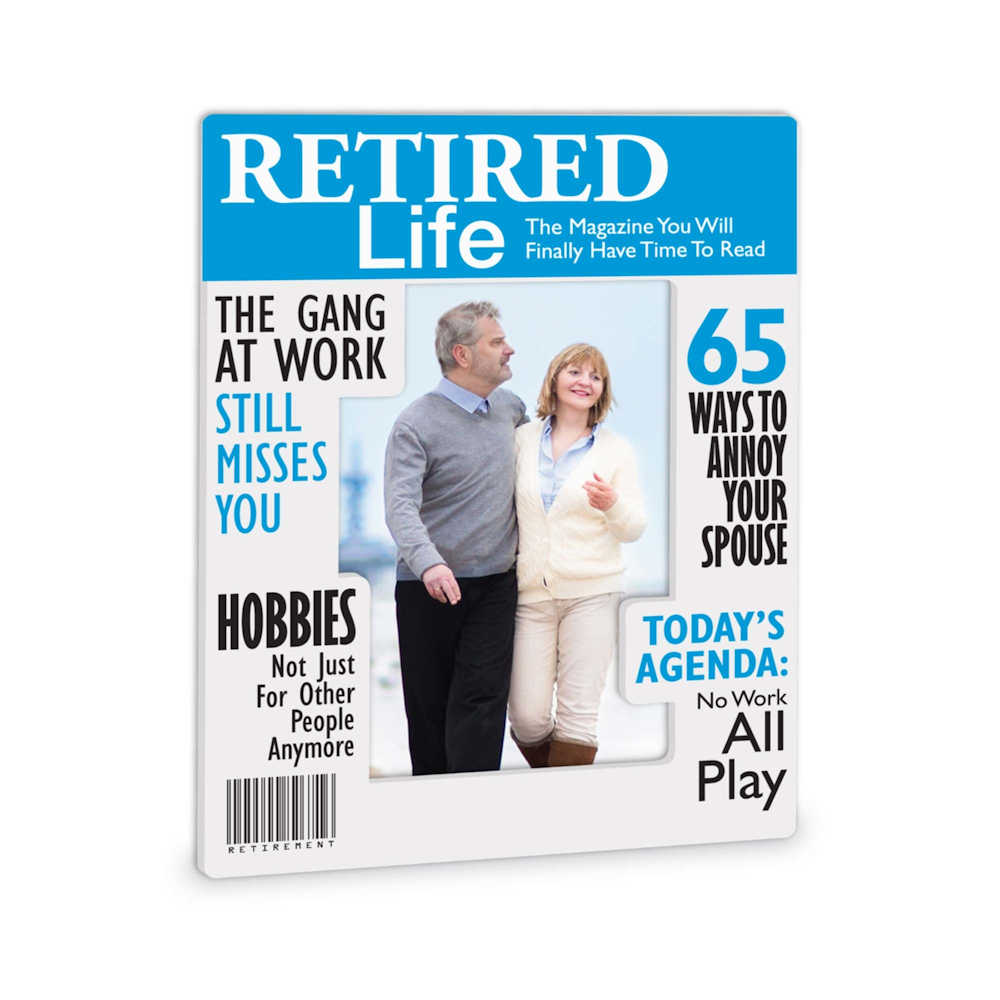 Really Great News Retired Magazine Frame