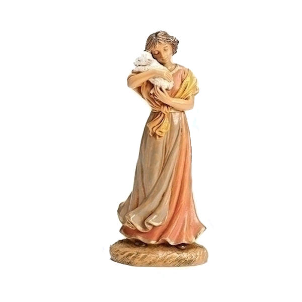 Fontanini Maia Lady with Lamb Nativity Figurine