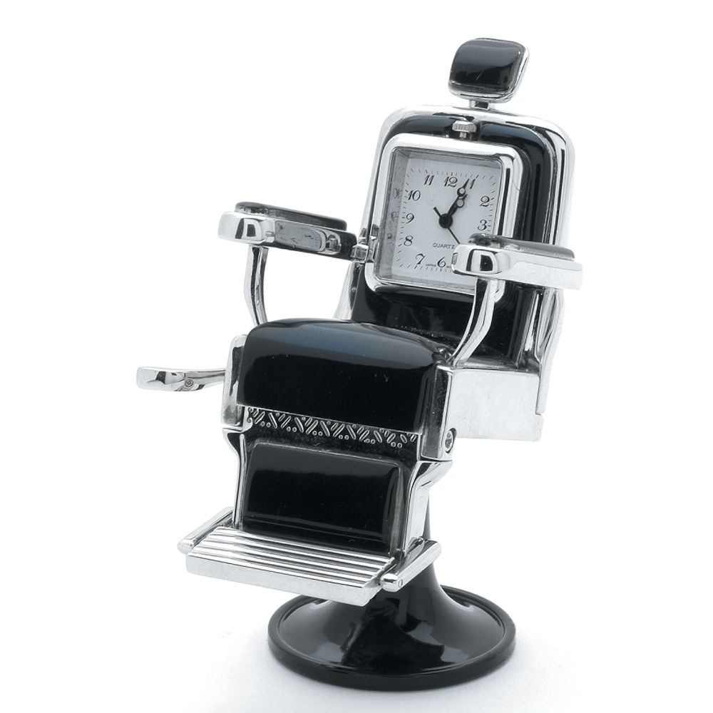 Sanis Enterprises Swivel Barber Chair Mini Desk Clock