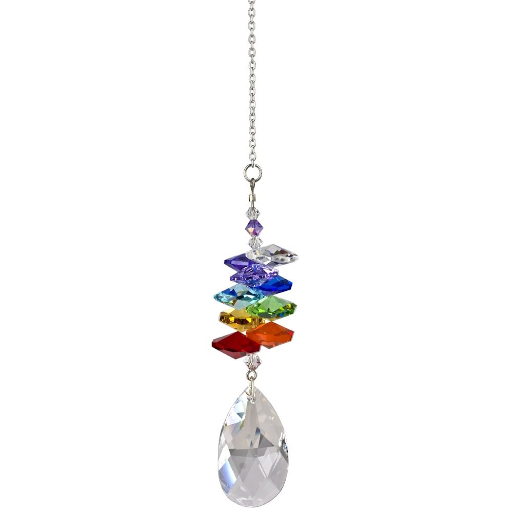 Woodstock Rainbow Maker Crystal Rainbow Cascade - Almond