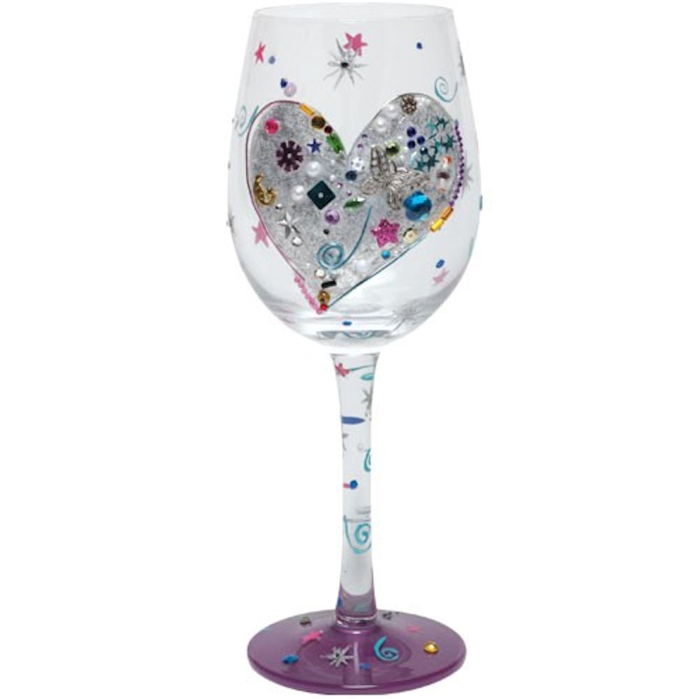 Lolita Silver Lining Wine Glass