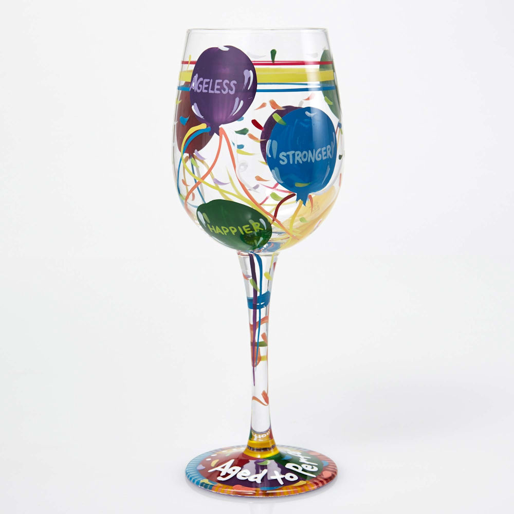 Lolita Aged To Perfection Wine Glass