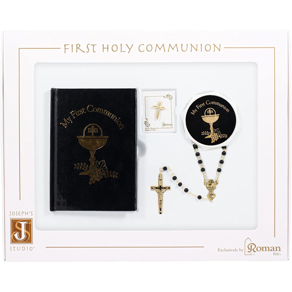 Roman First Holy Communion 5 Piece Gift Set for a Boy