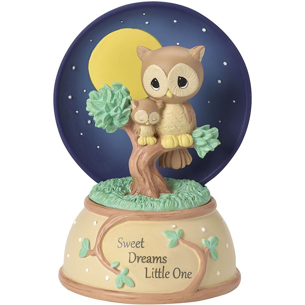 Precious Moments Sweet Dreams Little One - Owl Musical Box