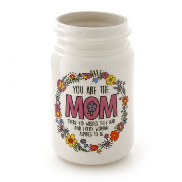 Our Name Is Mud Mom Kid Wishes Mason Jar Vase