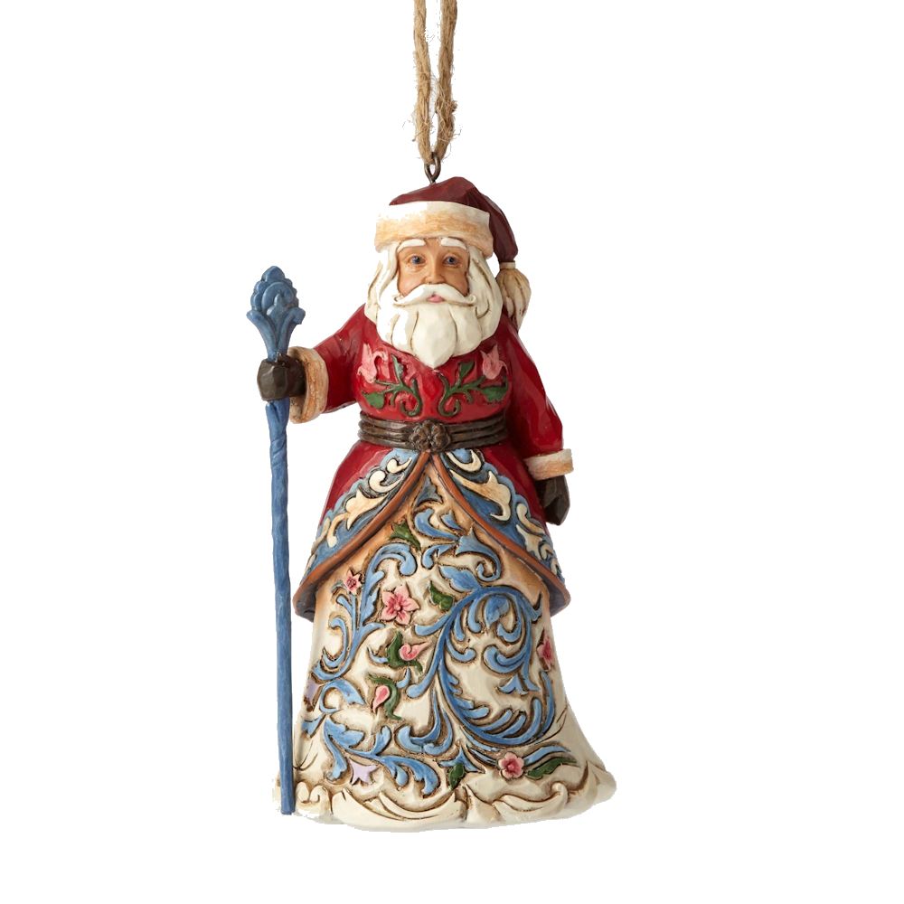 Heartwood Creek Jolly Julenissen - Norwegian Santa Ornament