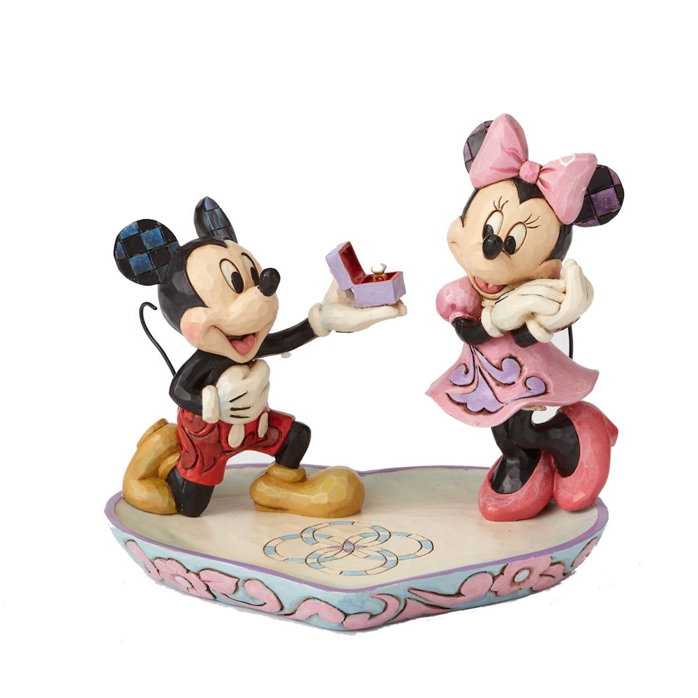 Heartwood Creek Disney Mickey Proposing to Minnie