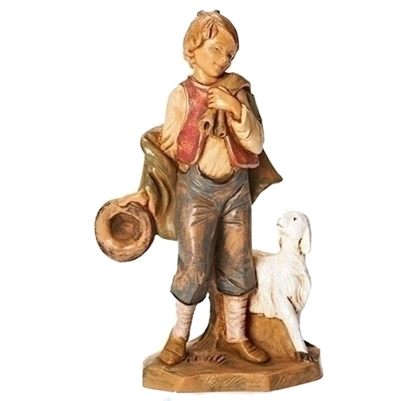 Fontanini Lucas Little Boy Shepherd Nativity Figurine