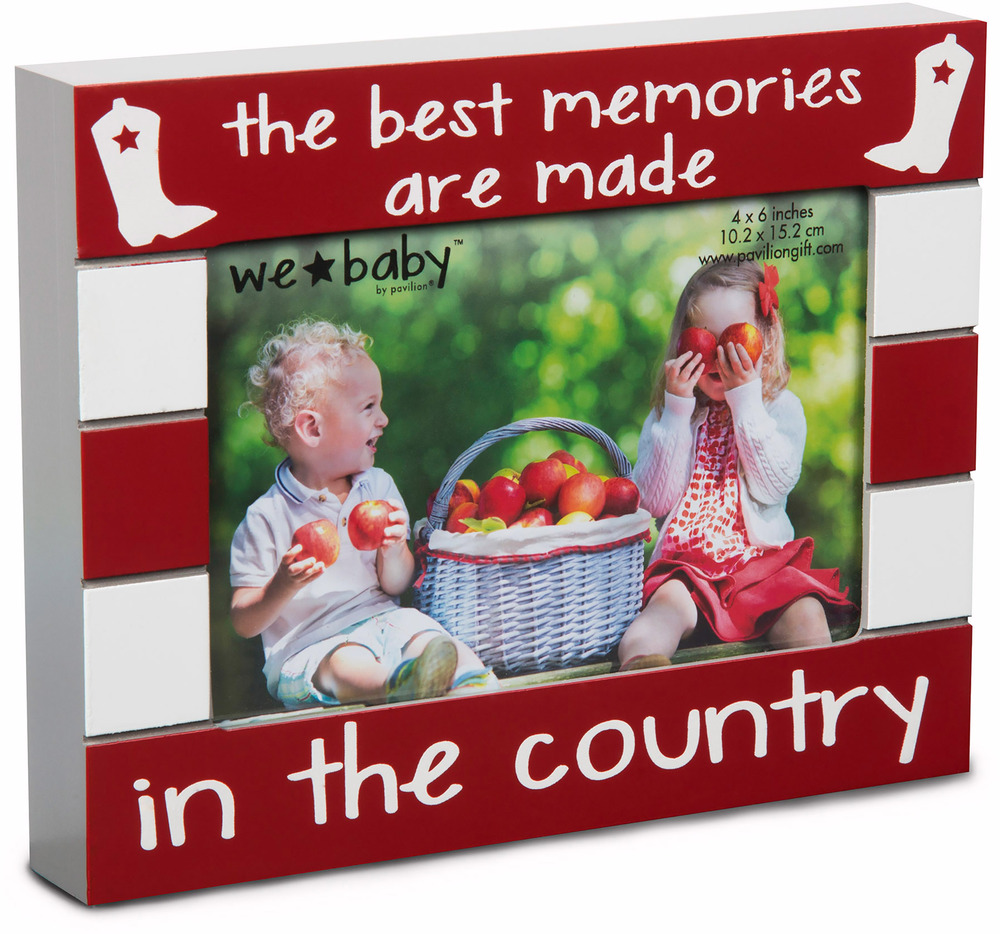 Pavilion Gift We People Country Baby 4x6 Photo Frame