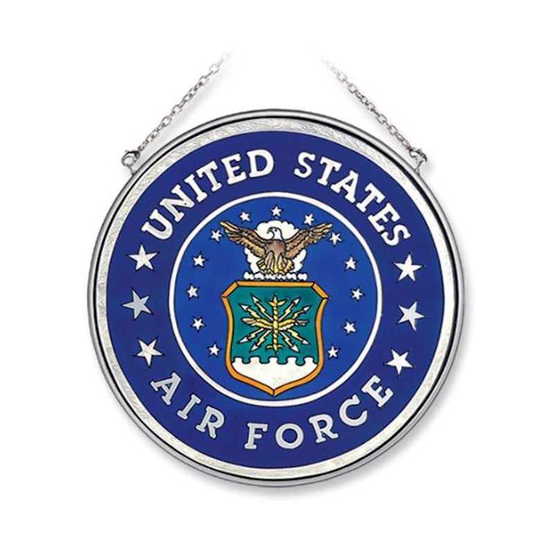 Amia U.S. Air Force Large Circle Suncatcher