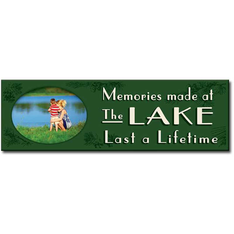 My Word! Memories Made at the Lake 5x16 Frame