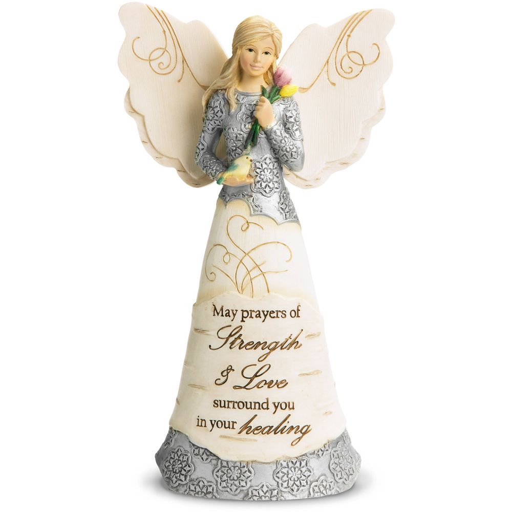 Pavilion Gift Elements Strength - 6.5" Angel Figurine